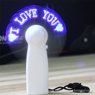 Mini Fans with Message, LED, Klf-01New